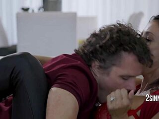 Hey, wanna see how we get even with this busty MILF’s blowjob?