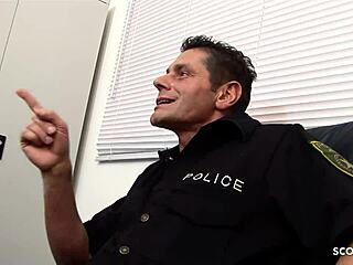 Blonde secretary with monster tits pounded rough by boss