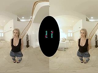 Vrhush sexy blonde kay carter wants to try out your sex swing for hardcore cowgirl and doggystyle cumshot