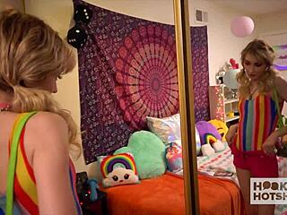 Blonde Cutie Mackenzie Moss Delivers Raw Passion to Rough Cock!