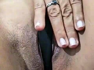 brenda floripa showing off with clothes ripped in solo play