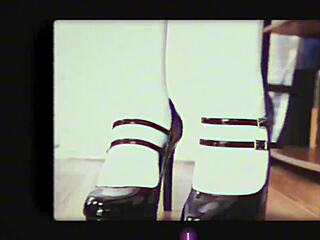 vibrating rabbit toy thrusting and sucking on clit