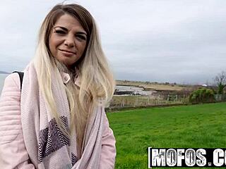 Bella Scaris Sucks Cock Intensely For Tuition In Public Pickup With Tony D Sergio