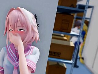 Astolfo Cumming Hard with Monster Cock Action, Wow!