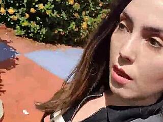 Found a Gorgeous Spot to Masturbate After Shopping Today