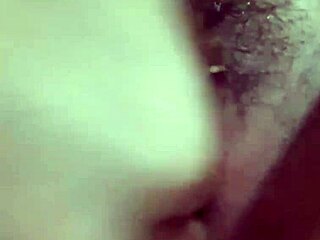 This big-ass milf casually fingers her hot pussy in the room.