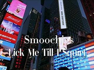 Angelic chick enjoys intense throat action