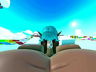 candy couldn't hold back and got fucked before the end