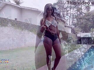 Jasminy Villar oiled up for double anal with five studs. She swallows loads after prolapse.