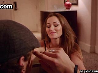 Rock Star's Wild Night with Dani Daniels in Stockings