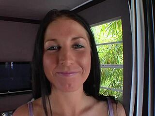 Raquel Diamond is 18 and HORNY TO FUCK in wild action