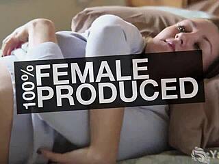 hottie carmen eats and masturbates with toys for solo climax. her shaved body looks amazing.