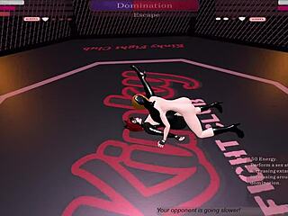 Kinky sex fight erupts in rough match with wild domination