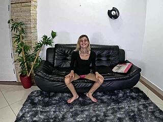 behind the scenes with latina russah in lingerie photoshoot. young 18+ star spreading for camera.