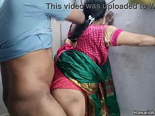Indian Desi Bhabhi Fucked Hard While Wearing Traditional Saree