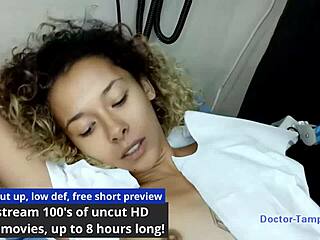 Dr. Tampa performs Kalani Luana's yearly physical in Florida