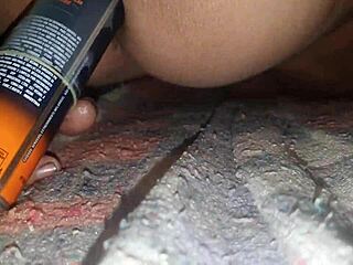 Desperate Solo Play with Needy Tight Cuzinho in Close-Up Detail