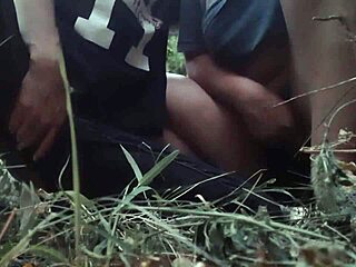 girls fly orgasm from outdoor masturbation in panties