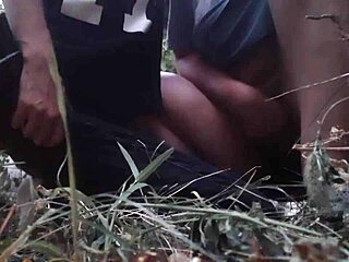 girls fly orgasm from outdoor masturbation in panties