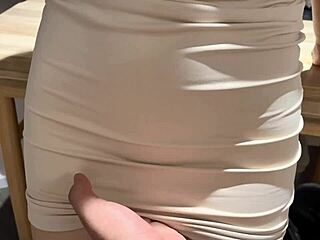 White tender huge tits get pounded by cock in cuckold ass