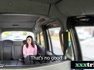 Chloe Carter: Amerikansk rödtoppad tjej rövknullad av smutsig Londonchaufför.