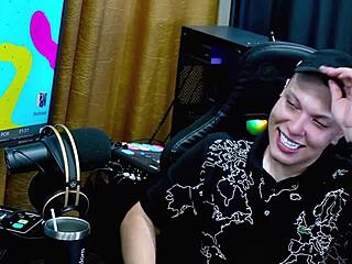 Belinha Baracho Grabbed The Host, Kissed Him Good, And Even Touched His Dick - What A Tease!