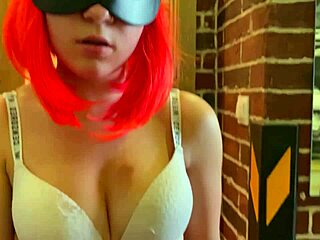 Ginger gives the perfect blowjob!