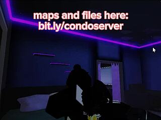 Roblox character engages in suggestive sucking activity