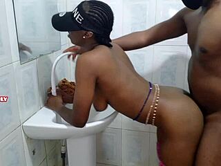 Man, this ebony’s tight black pussy is pure fire!