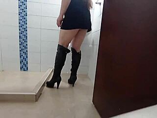 Slut wife fucks husband's boss all year as christmas gift