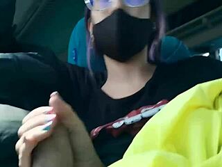 Sexy Latina Sucks Boyfriend on Public Bus Ride! 😘