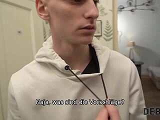 Russian Shopaholic Fucked In Husband's Presence!