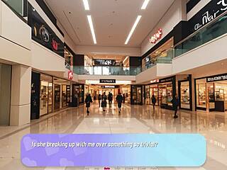 Corlan plays naughty girlfriend with shaved pussy and big tits