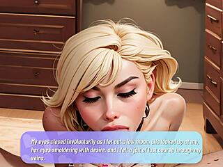 Corlan plays naughty girlfriend with shaved pussy and big tits