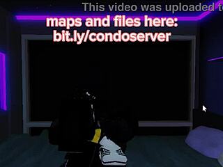 Roblox character engages in suggestive sucking activity