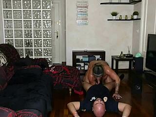 I Tease The Muscular Policeman Arresting Me With Deepthroat And Anal