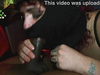 Two fetish sluts dominate and punish cheating gringo with big black cock