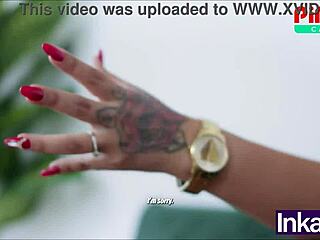 I follo my latina secratary with big tits for a good job. She gave me a massage with her curvy ass and natural tits.