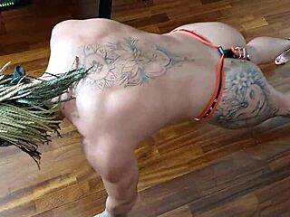 The bitch gets in shape trailer?