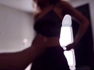 Young skinny teen gets her small tits licked and cum on in bedroom 😍