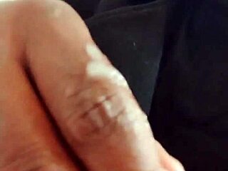 i just got home from work and fantasizing about my girlfriend wife with dry masturbation and slow cum