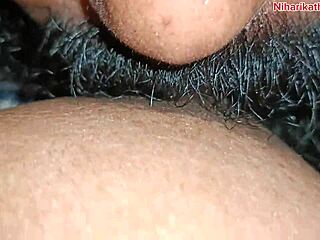 Big Tits Posing in Skirt and Panties on Beach Close-Up