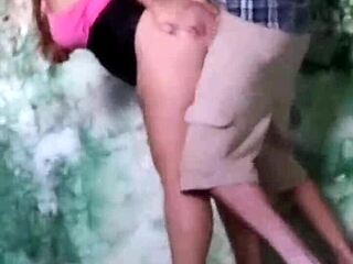 Polvazo salvaje en casa abandonada que se siente brutal