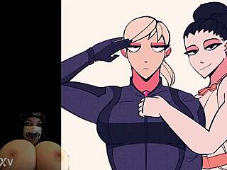 Want to see big boobs in lesbian compilation?