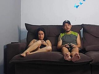 Riskante seks met mijn mans beste vriend na workout in Brazilië