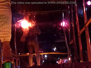 Brazilian Freak Strips And Rips Clothes For Pussy Play