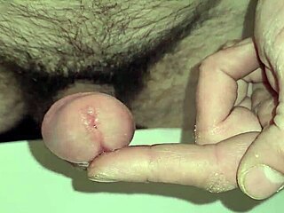 Frenulum edging leads to intense cum release