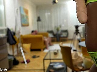 Double anal DP with creampie and mouth fucking