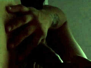 this latina mommy gives a tattooed blowjob