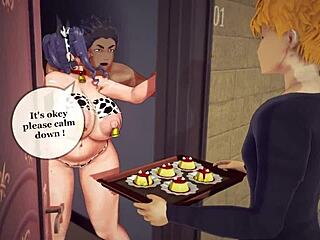 Hex Maniac's Wet Pussy Gets Fucked by Big Ass Milf